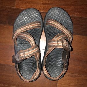 Barely worn Chacos with a Vibram sole